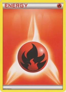 Karta Pokemon Basic Fire Energy Energia
