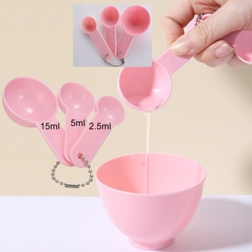 Набор мисок для смешивания масок для лица из 6 шт. 4 в 1 Маска для лица «сделай сам»