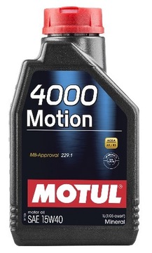 MOTUL 4000 MOTION 15W40 1L A3/B3 SL