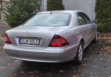 Mercedes Klasa S W220 Sedan 3.2 (320 CDI) 204KM 2003 Mercedes-Benz Klasa S Mercedes S 320 w pelni sprawny technicznie 3.2, zdjęcie 5