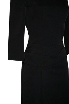 SIMPLE czarna elegancka sukienka NOWA 34