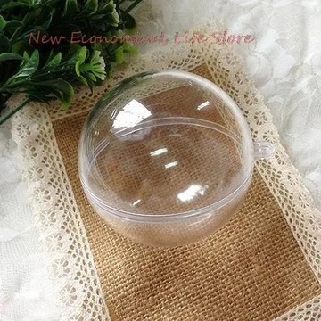 Топ 1 шт. пластиковый рождественский декор шар безделушка орнамент