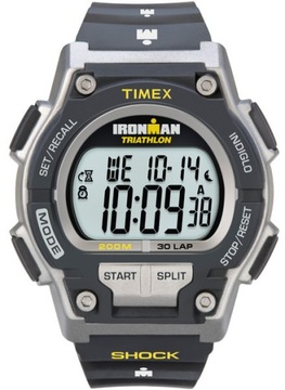 Wodoszczelny zegarek męski podświetlenie TIMEX sportowy do biegania WR200