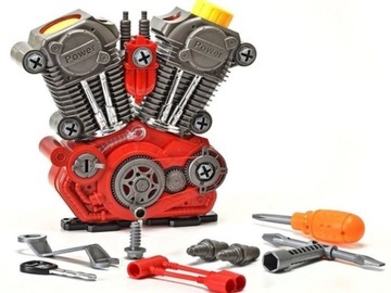 Silnik Autka Do Rozkręcania ZABAWKA Majsterkowicza