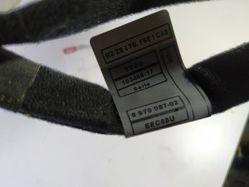 BMW E60 E63 KABEL PÁSEK START STOP 6970087