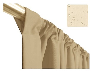 САДОВЫЕ ШТОРЫ ДЛЯ ТЕРРАСЫ деревостойкая террасная штора для балкона 220x155