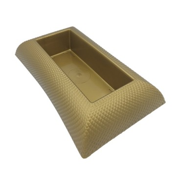 OSŁONKA doniczki DO KOMPOZYCJI podstawa pod STROIK dł. 30CM ZŁOTY