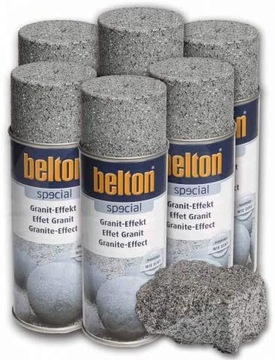 BELTON LAKIER SPRAY GRANIT SZARY 400ML