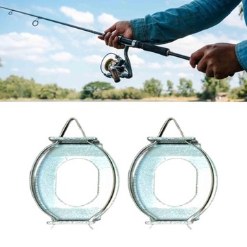 2x аксессуары для сиденья с рыболовной катушкой и пружиной из нержавеющей стали своими руками