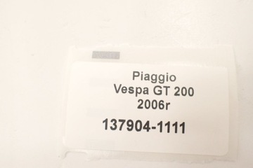 Piaggio Vespa GT GTS 200 250 Rolgaz manetki gumy