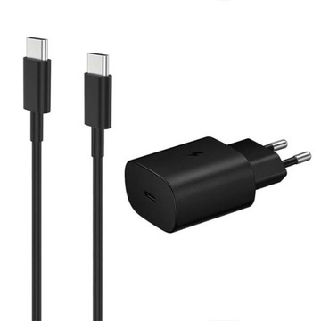 SZYBKA ŁADOWARKA SIECIOWA 3000mA 25W + KABEL TYP C