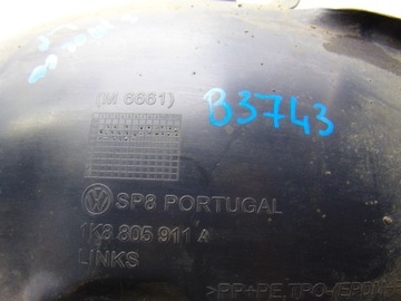 PODBĚH LEVÉ LEVÝ PŘEDNÍ 1K8805911A VW SCIROCCO III 1K8