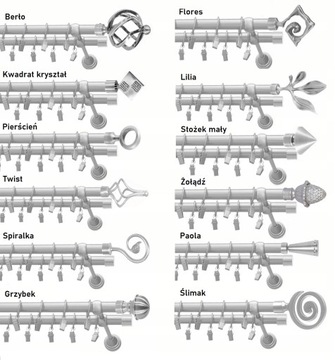Карниз для потолочного карниза по индивидуальному заказу, одинарный 16 мм, бесшумные крестовины