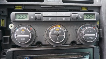 VW Touran 1T panel nawiewu nadmuchu webasto