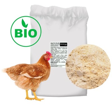 Diatomit Ziemia Okrzemkowa na Ptaszyniec 5kg BIO