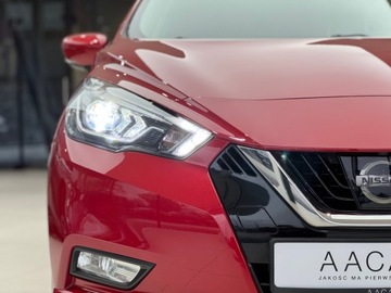 Nissan Micra V 0.9 IG-T 90KM 2017 Nissan Micra Tekna / Kamera 360° / LED / 1 właścic, zdjęcie 38