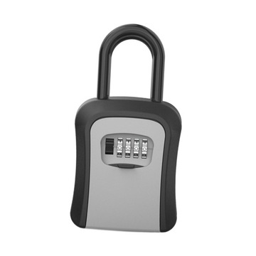 Keybox Password Keybox Wall Key Manager Szary