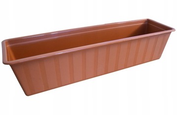 DONICZKA DONICA SKRZYNKA BALKONOWA 60 CM TERAKOTA