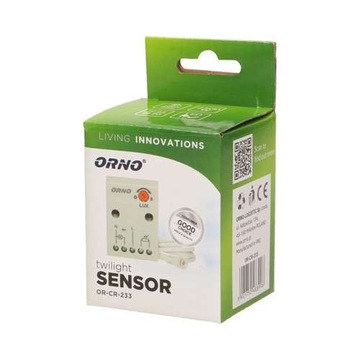 ДАТЧИК СУМЕРКИ ORNO С ЗОНДОМ 2300ВТ OR-CR-233