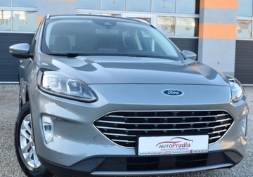 Ford Kuga III SUV 2.0 EcoBlue MHEV 150KM 2020 Ford Kuga 2.0 TDCI EcoBlue mHEV Head-UP Fuul Ledy kamera Navi Alum 2.0