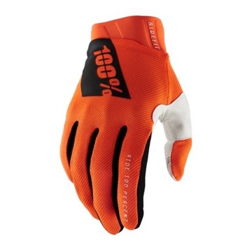 RĘKAWICZKI NA CROSSA QUADA 100% RIDEFIT FLUO ORANGE S