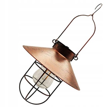 Ретро подвесной фонарь Деревенская солнечная лампа