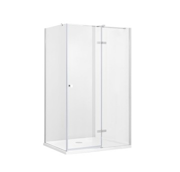 Besco Pixa kabina prysznicowa 120x90 cm prostokątna prawa szkło przezr