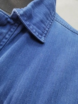 МУЖСКАЯ ДЖИНСОВАЯ КУРТКА WAVEN С УЗОРОМ В ЕЛОЧКУ M