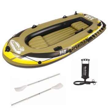 Ponton FISHMAN 350 +wiosła +pompka