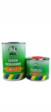 BOLL LAKIER BEZBARWNY 1L UTWARDZACZ 0,5L MS 2:1