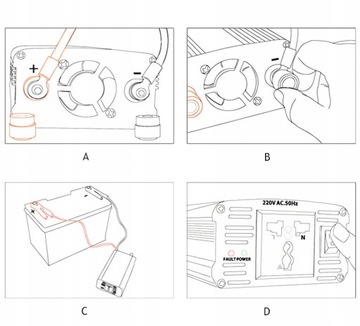АВТОМОБИЛЬНЫЙ ПРЕОБРАЗОВАТЕЛЬ НАПРЯЖЕНИЯ 12В 2000ВТ