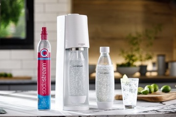 Soda Stream SATURATOR Terra WHITE + бутылка
