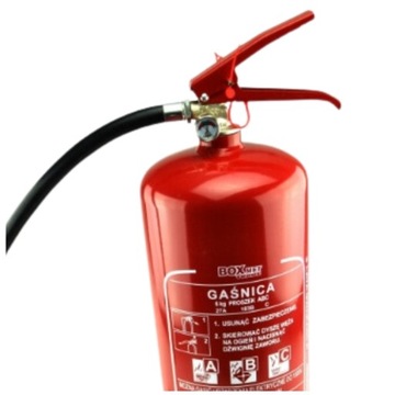 ПОРОШКОВЫЙ ОГНЕТУШИТЕЛЬ 6 КГ ABC Вешалка Наклейка