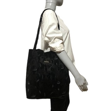 SZTRUKS TORBA WOREK TOREBKA SZHOPERKA CZARNA