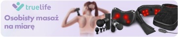 Masażer do Stóp Nóg Pleców z Podgrzewaniem Shiatsu 2w1 TrueLife Mikropolar