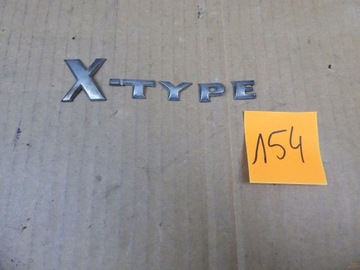 LOGO ZNAKY ZNAK KRYT ZADNÍ JAGUAR X-TYPE