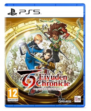 Eiyuden Chronicle Hundred Heroes PS5 RPG Fantasy Płyta Na Płycie Pudełko