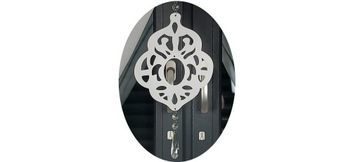 GIRLANDA ZAWIESZKA AŻUR PIĘKNA OZDOBA DO OKNA 80 CM ORNAMENT 1 +KRYSZTAŁEK