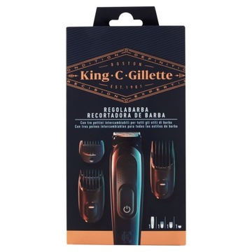 KING C GILLETTE TRYMER DO BRODY MASZYNKA