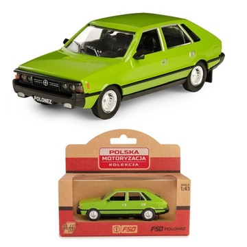 AUTO METALOWE PRL FSO POLONEZ ZIELONY MODEL 1:43 DAFFI 2115804