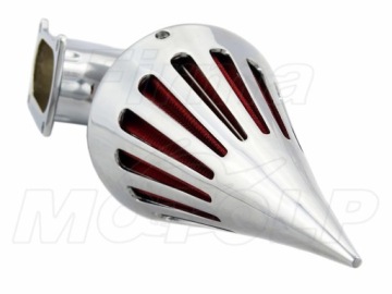 КОНИЧЕСКИЙ ВОЗДУШНЫЙ ФИЛЬТР ХРОМ МЕТАЛЛ KAWASAKI VN 2000 VULCAN / CLASSIC