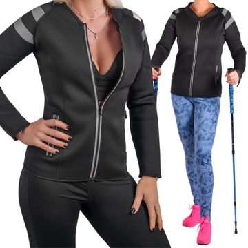 BLUZA KOSZULKA NEOPRENOWA FITNESS ROWER NORDIC