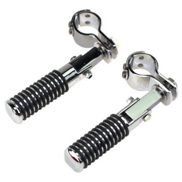 HARLEY CHROME FOLDING MOTORCYCLICLE FOOT RESTRAINERS 25mm 32mm
