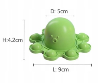 OCTOPUS POP IT ДВУХСТОРОННИЙ осьминог POpit