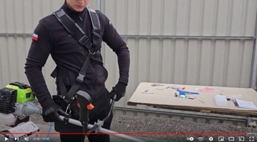 PETROL BRUSH BUTTER, триммер, кусторез, газонокосилка, MAJSTER Polska PRO