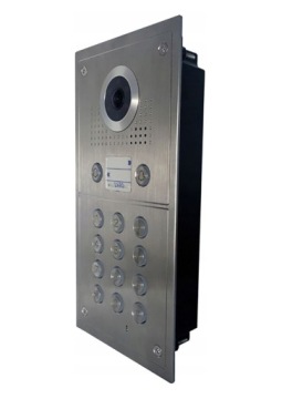 ВИДЕОДОМОФОН 5TECH 2 МОНИТОРА VERUS 8'' СТАНЦИЯ 84222-2 КЛАВИАТУРА