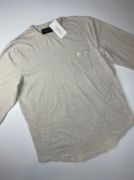 Bluzka męska long sleeve melanż ABERCROMBIE&FITCH r. L