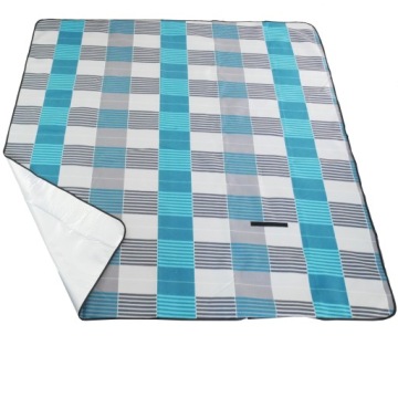 Пляжное одеяло для пикника туристическое флисовый коврик изоляция 2 м XXL лист