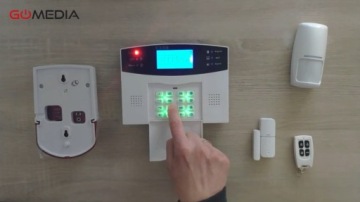Беспроводная GSM сигнализация 4x PIR сирена + SIM Orange
