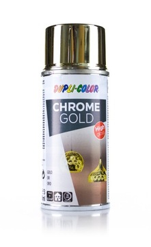 DUPLI COLOR CHROM ZŁOTY SPRAY DEKORACYJNY 150ml